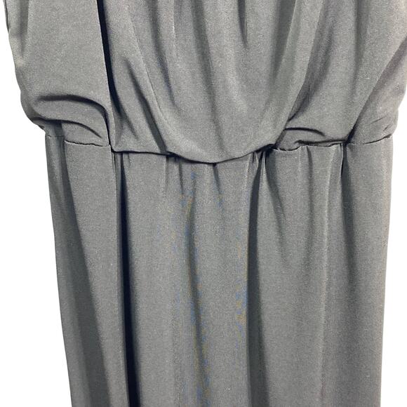 White House Black Market High-Neck Draped Mini Dress S Wedding Goth Egirl - Picture 12 of 13